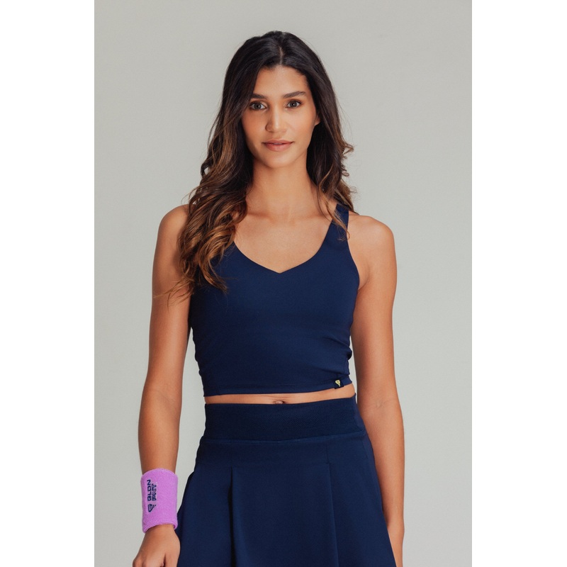 Match Point Bra Top Navy|XS|S|M|L|XL