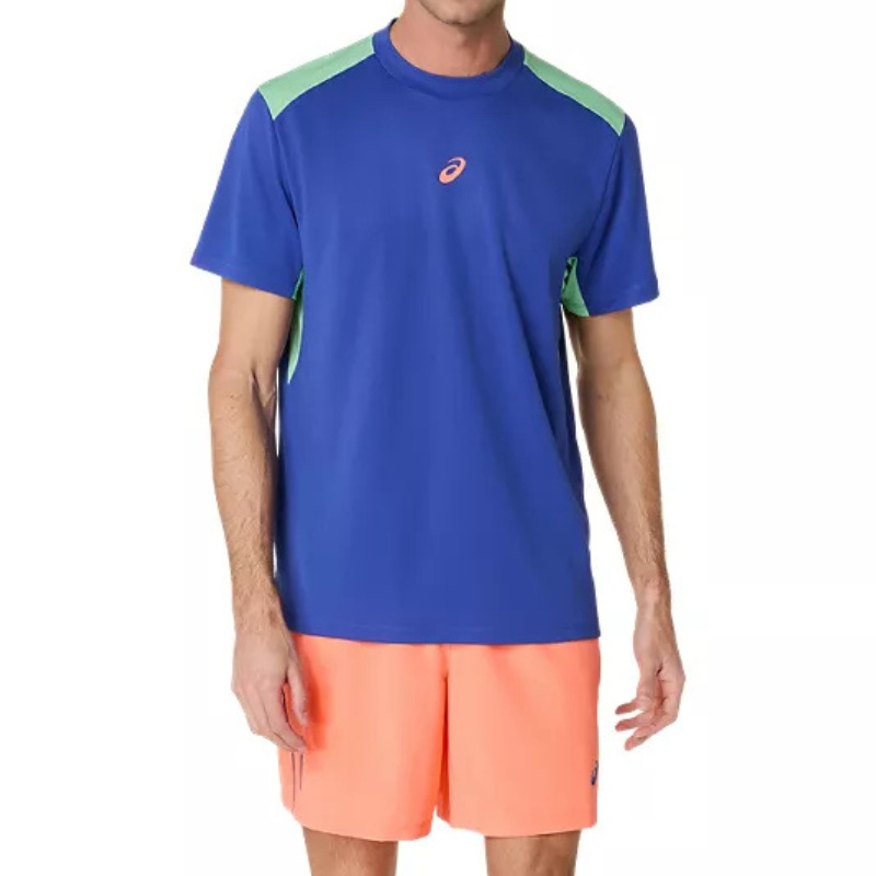 T-shirt Asics Padel Court Bleu