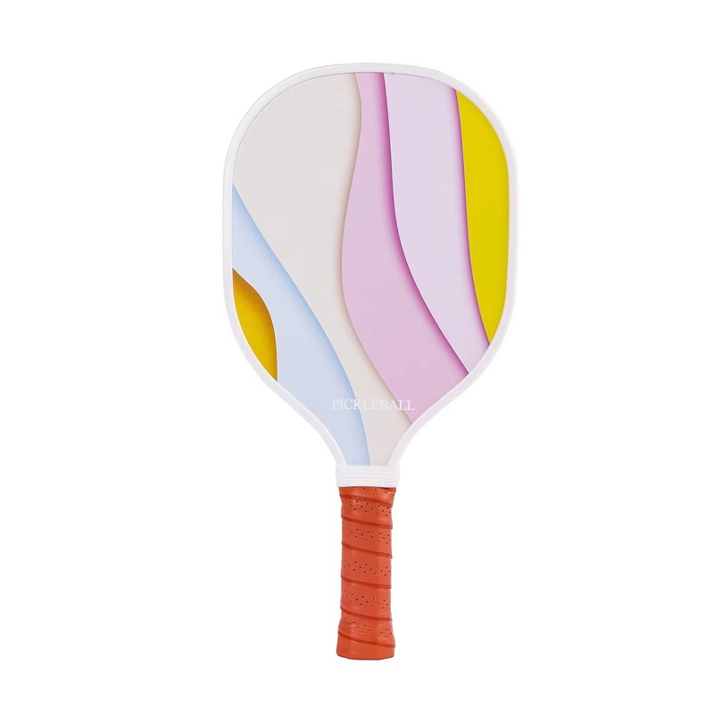 Anxun Padel Court Professional Wooded Paddle Customized Poplar Wood Outdoor Training Pickleball Paddle Racket