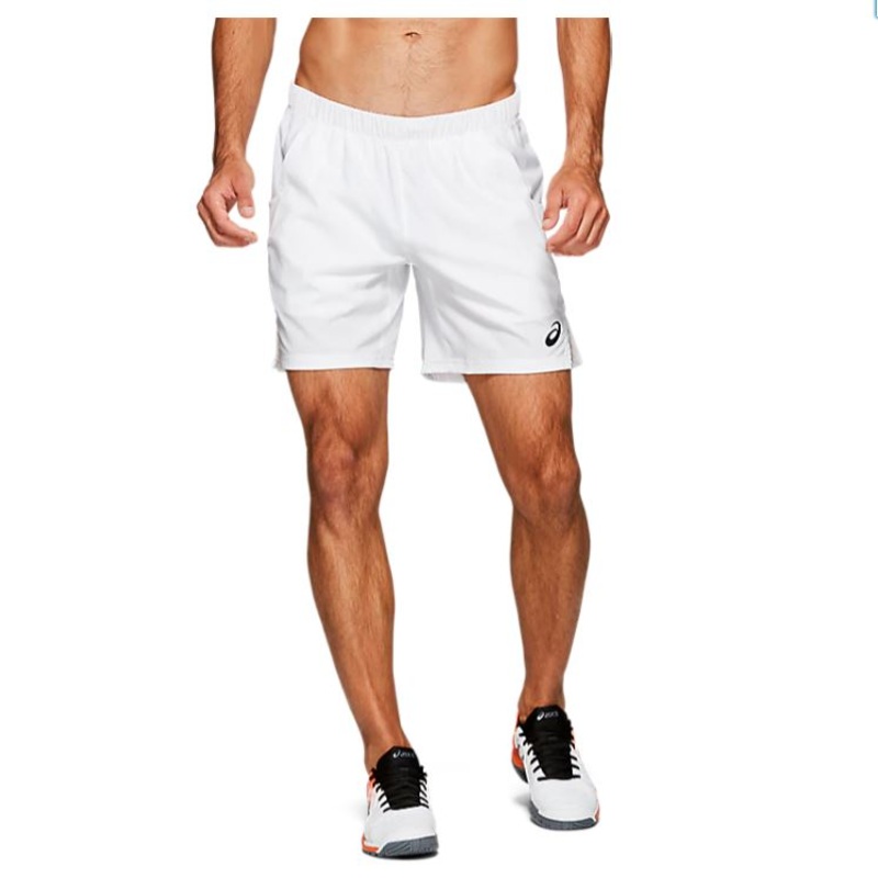 Asics Men's Elite 7-Inch Short (White)