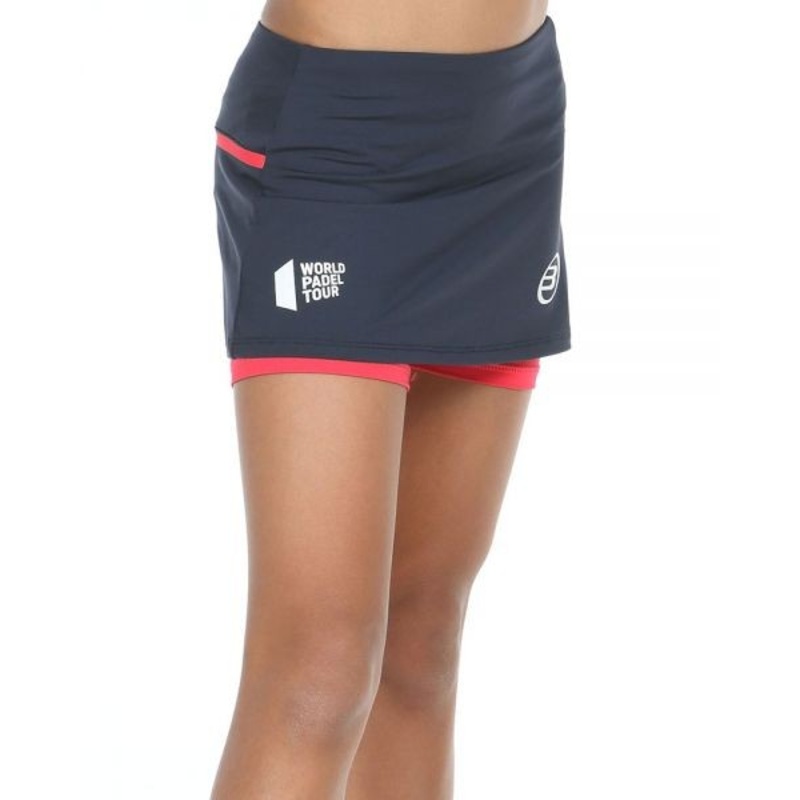 Bullpadel WPT Resoba Navy Blue Skirt