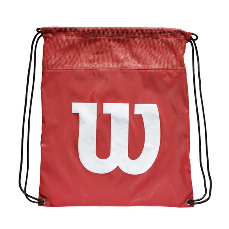 Cinch Shoe bag - red