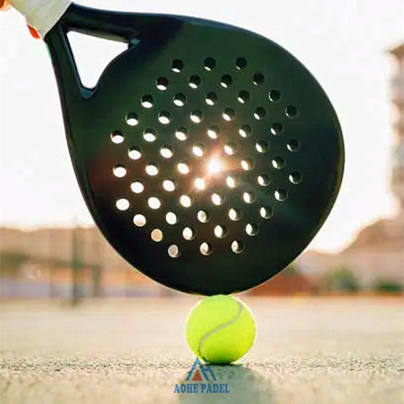 Custom Padel Tennis Fiberglass Carbon Fiber 3K 12K 18K Paddle Racket