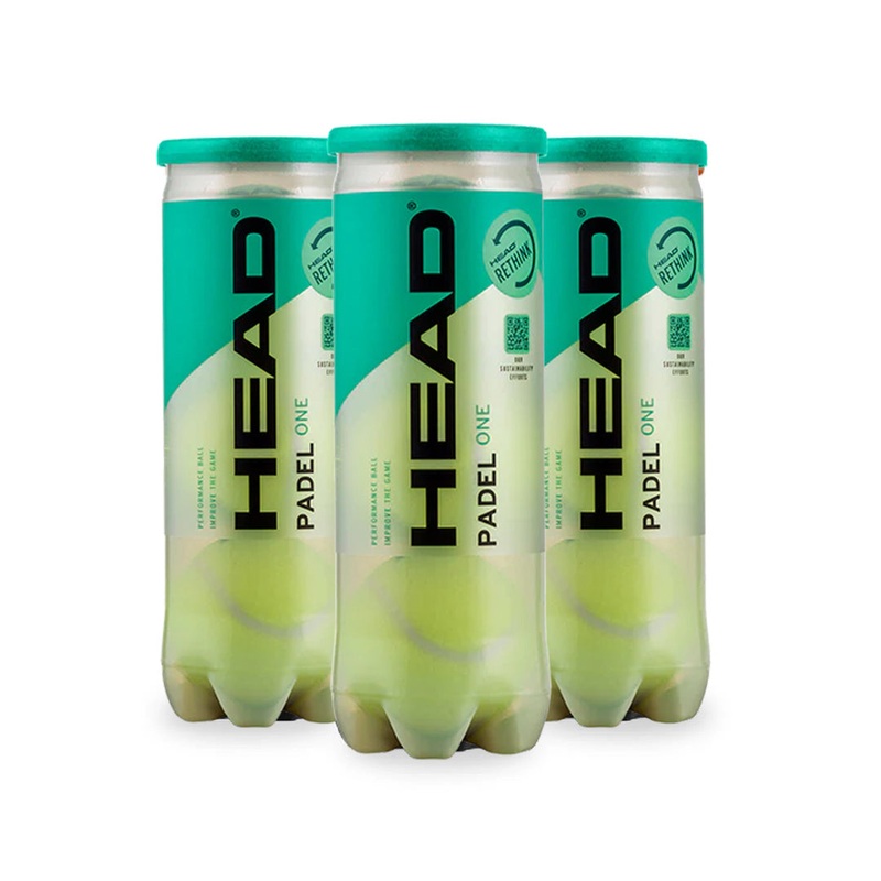 Head Padel One Ball - 3 Pack Bundles (3xCans)