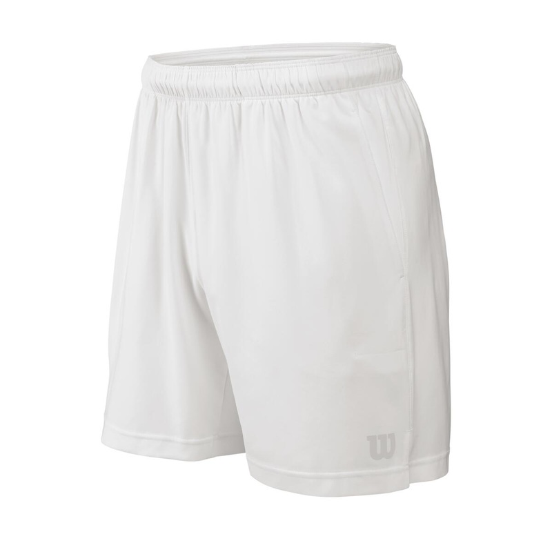 Wilson Men's Rush Woven 9-Inch Short (White)