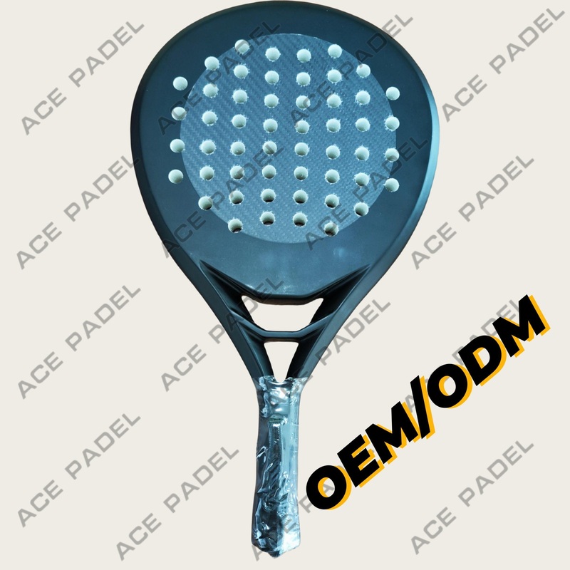 Ace Padel Supplier Customized Logo Professional 3K Carbon Premium Padel Tennis Racket