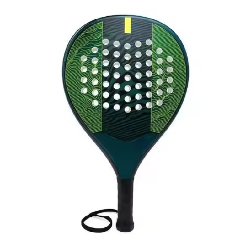 Anxspin Beach Tennis Paddle Racket Padel Racket Paddle Carbon Fiber with EVA Memory Foam Core Badminton Shuttlecock High-Quality Tennis Ball Racket