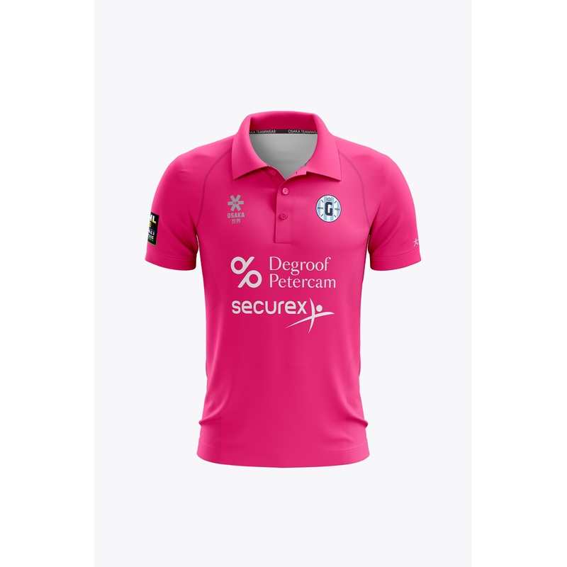 Gantoise x Think Pink Women Polo Jersey  EHL Edition | Fluo Pink