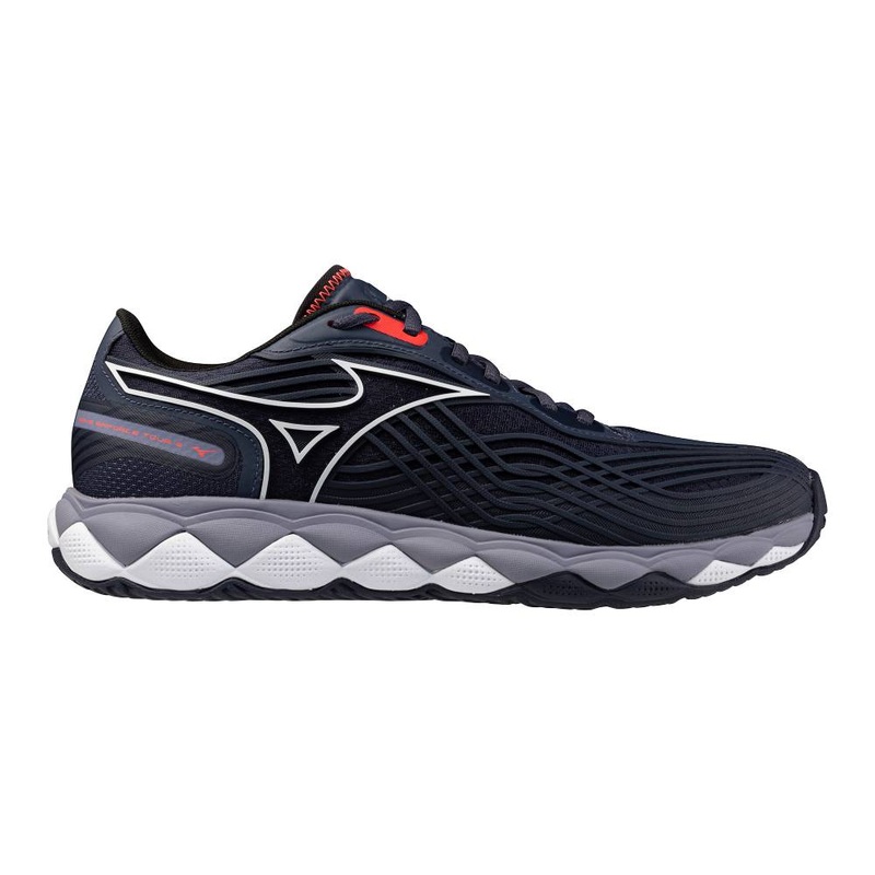 Mizuno Wave Enforce Tour 2 AC Men's Tennis Shoe (Odyssey Grey/White)