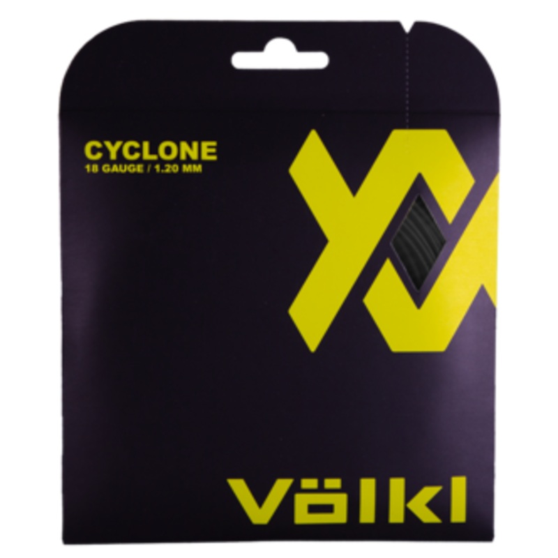 Volkl Cyclone 18/1.20 Tennis String (Black)