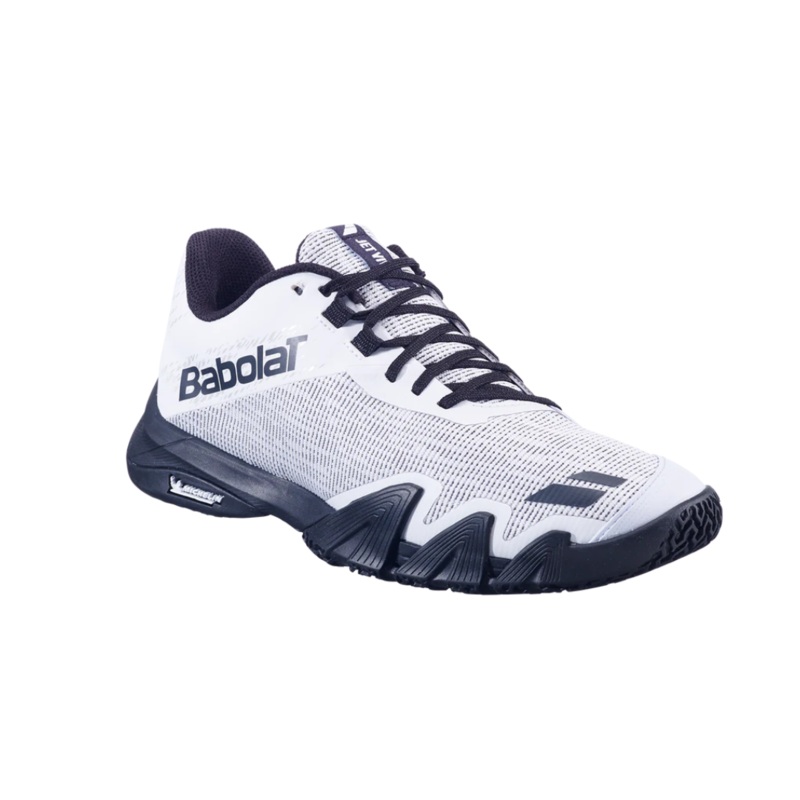 Babolat Men's Jet Viva Black & White Padel shoes