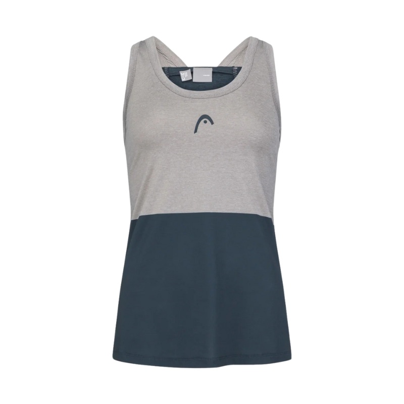 Dbardeur Head Padel Tank Woman Bleu Femme