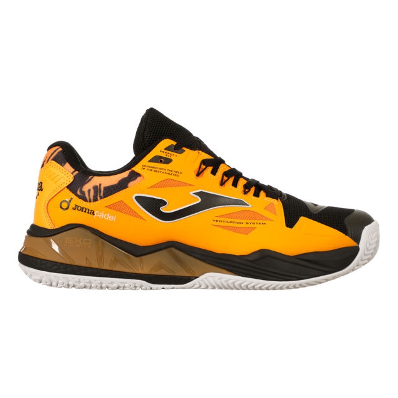 Spin Padel Shoe Men - Orange, Black