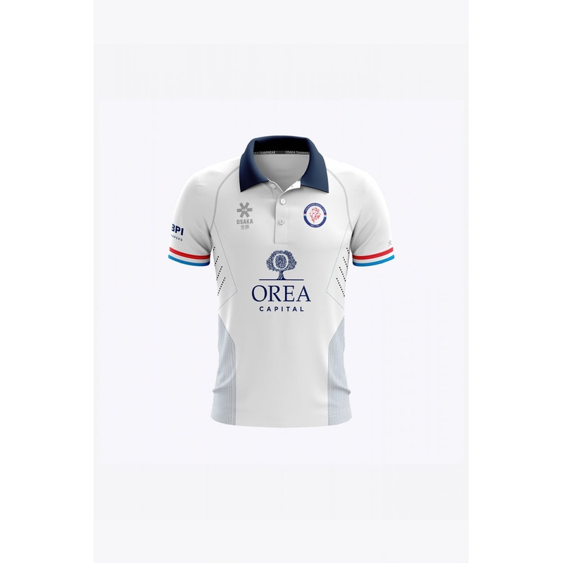 Luxembourg Kids Polo Jersey Home - Retro Edition | White