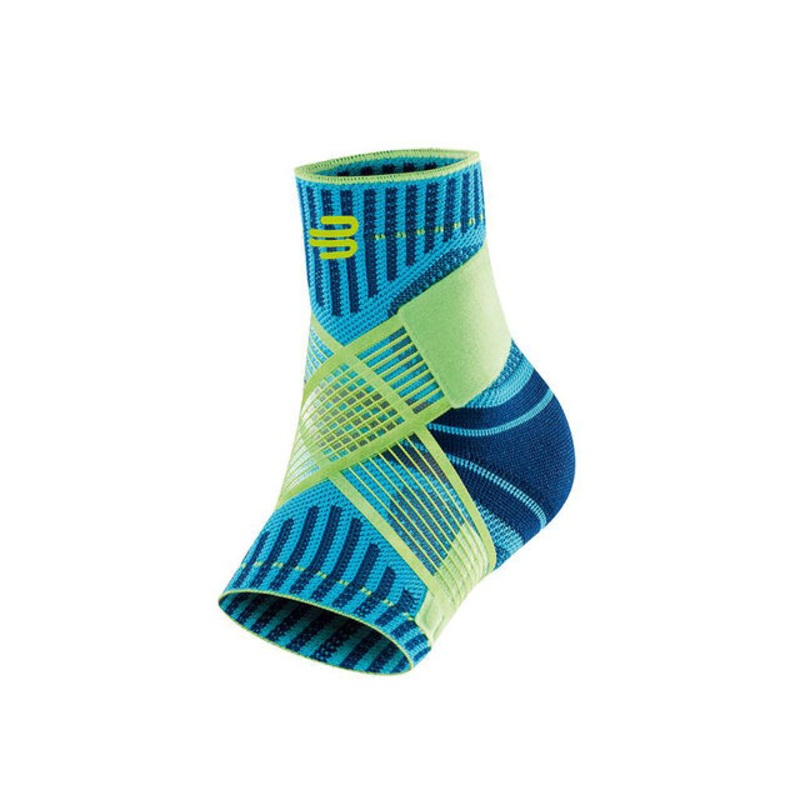 Sports Ankle Support Ankle Brace Left - Turquoise, Lime