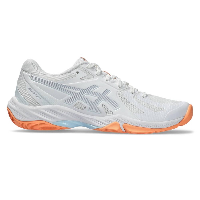 Asics Blade FF Women's Indoor Court Shoe (White/Grey Blue)