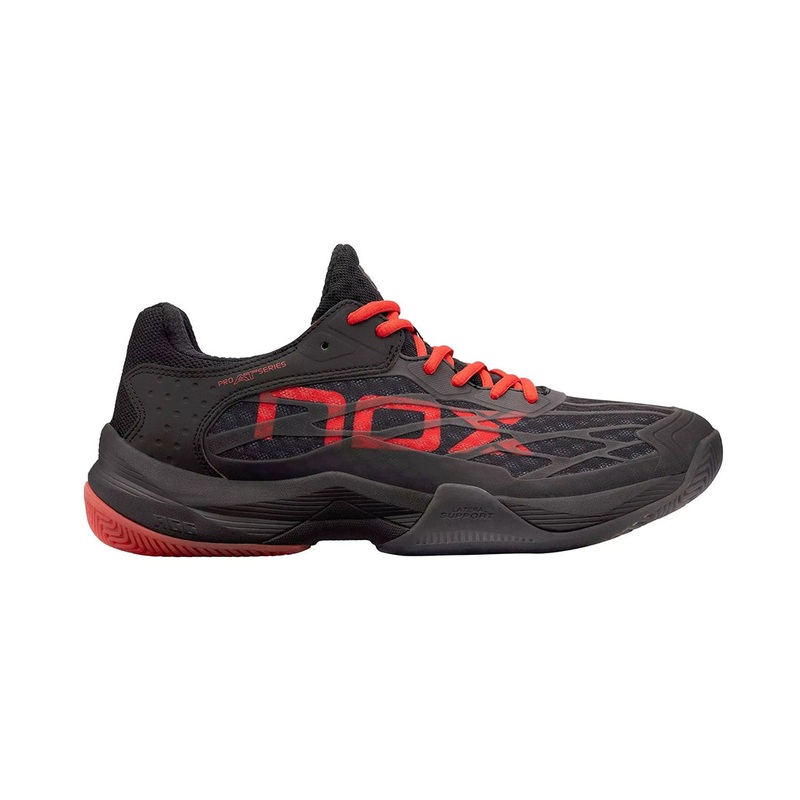 Nox AT10 Lux Black/Red Padel Shoes