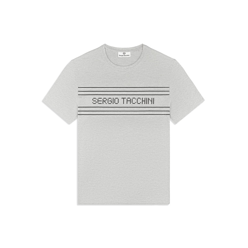 Sergio Tacchini Remo T -Shirt - Heather Grey