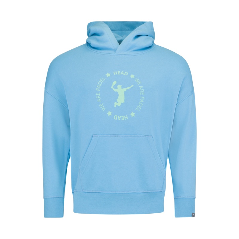 Sweat Head Padel Hoodie Bleu|S|M|L|XL