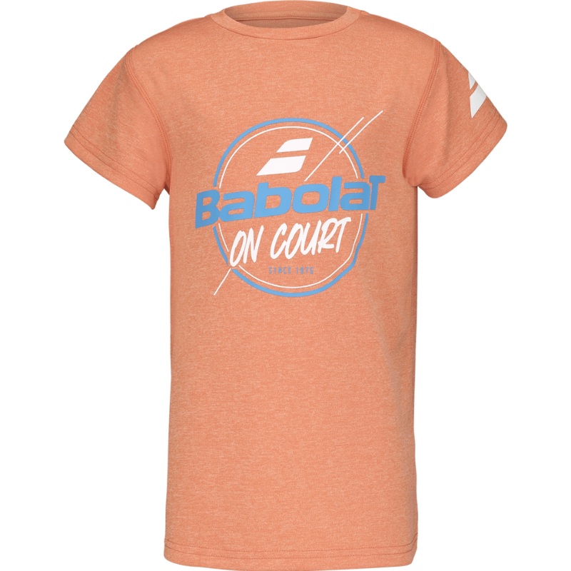 T-shirt Babolat Exercise Graphic Tee Orange Junior Boy 2025