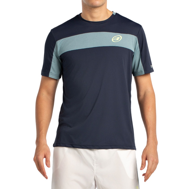 T-shirt Bullpadel Libio Bleu Marine