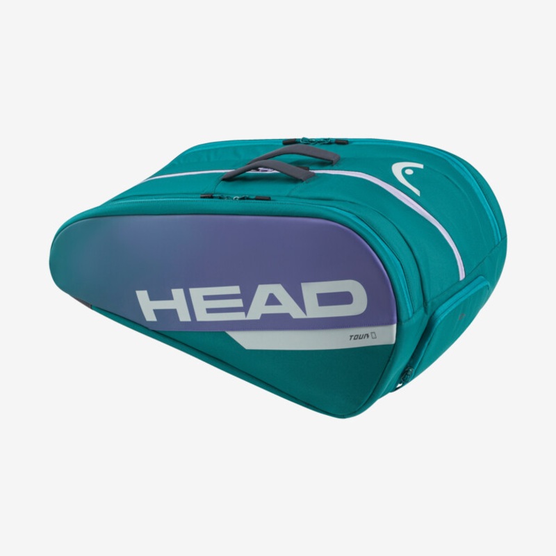 HEAD Tour Padel Bag Green/Purple