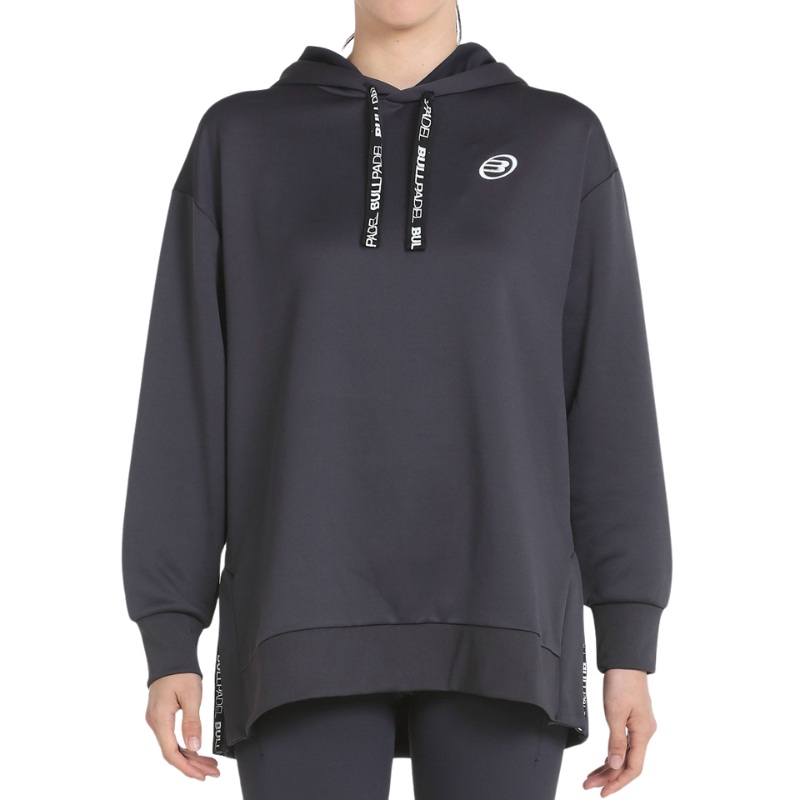 Sweat Bullpadel Nan Noir Femme