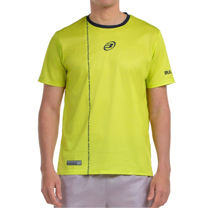 T-shirt Bullpadel Baten Jaune|S|M|L|XL|XXL