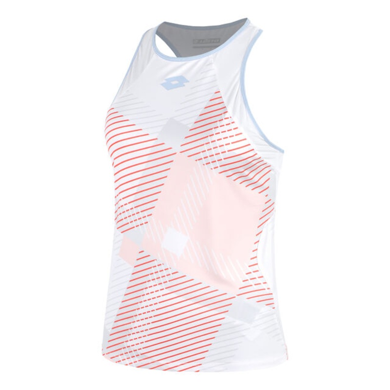 Tech IV D1 Tank Top Women - Pink, White