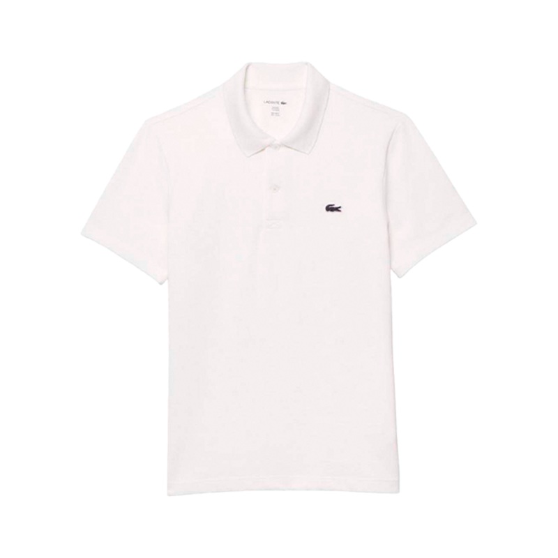 Polo Lacoste Regular Fit Algodon Blanco 2025