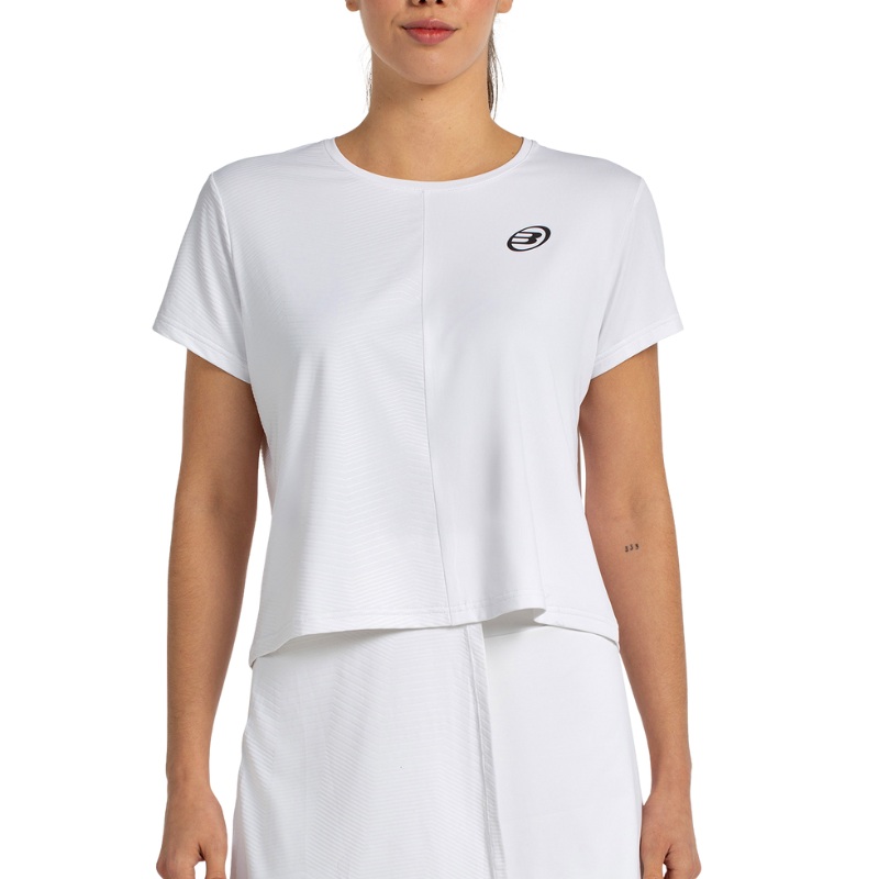 T-shirt Bullpadel Bilme Blanc Femme