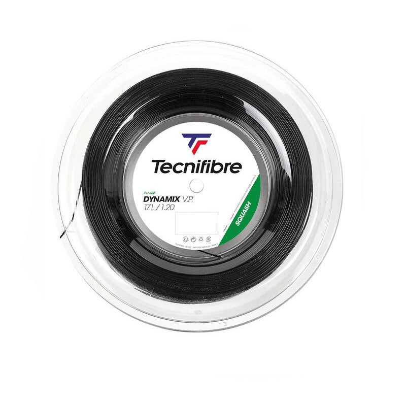 Tecnifibre Dynamix VP 17L/1.20 Squash String Reel (Black)