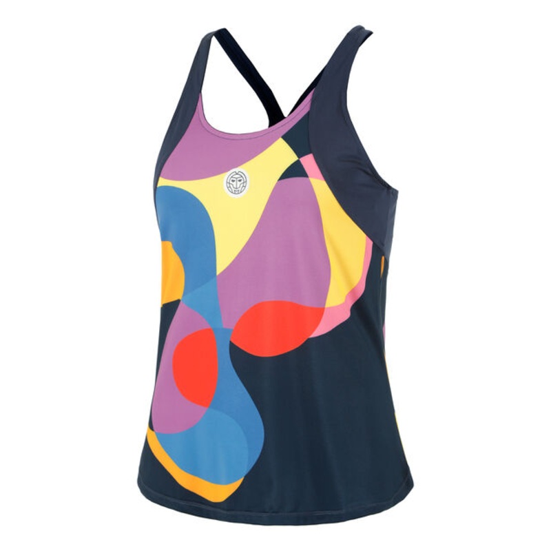 Twiggy Tank Top Women - Dark Blue, Multicoloured
