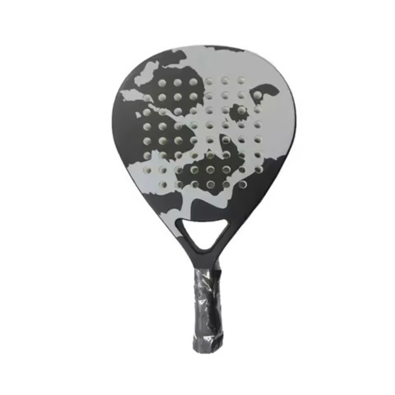 Anxspin Sport Premium Quality OEM Custom 3K 12K 18K Carbon Fiber Padel Racket Professional Manufacturers Printing Badminton Shuttlecock Beach Tennis Racket