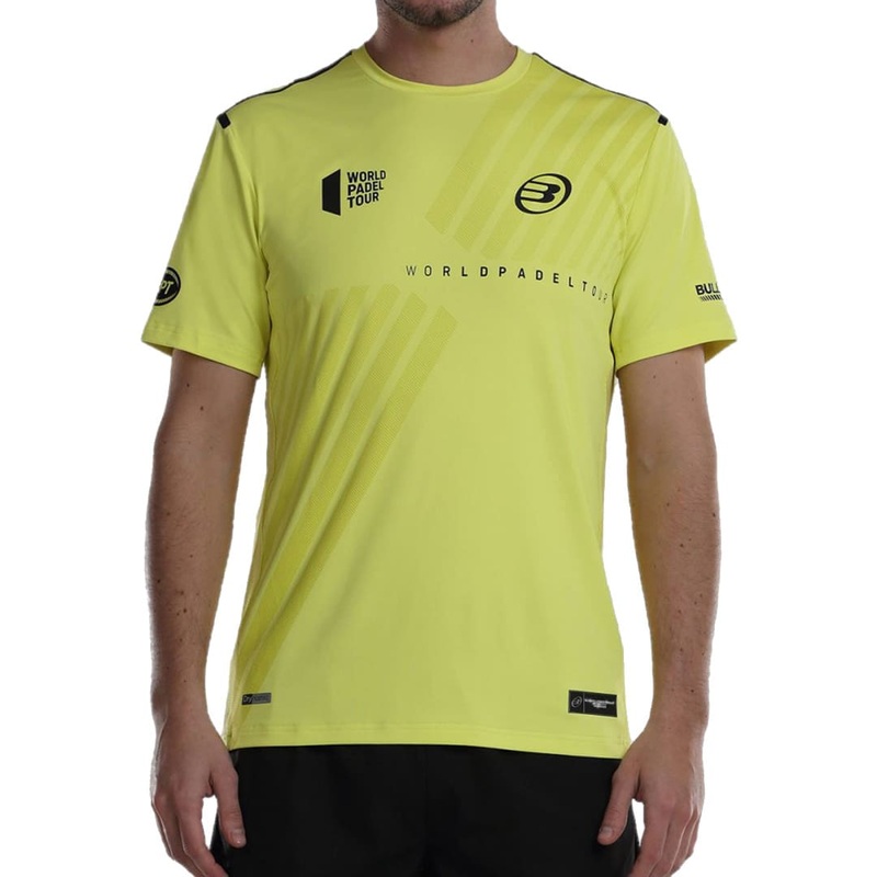 Bullpadel Logro WPT 2023 T-Shirt Yellow