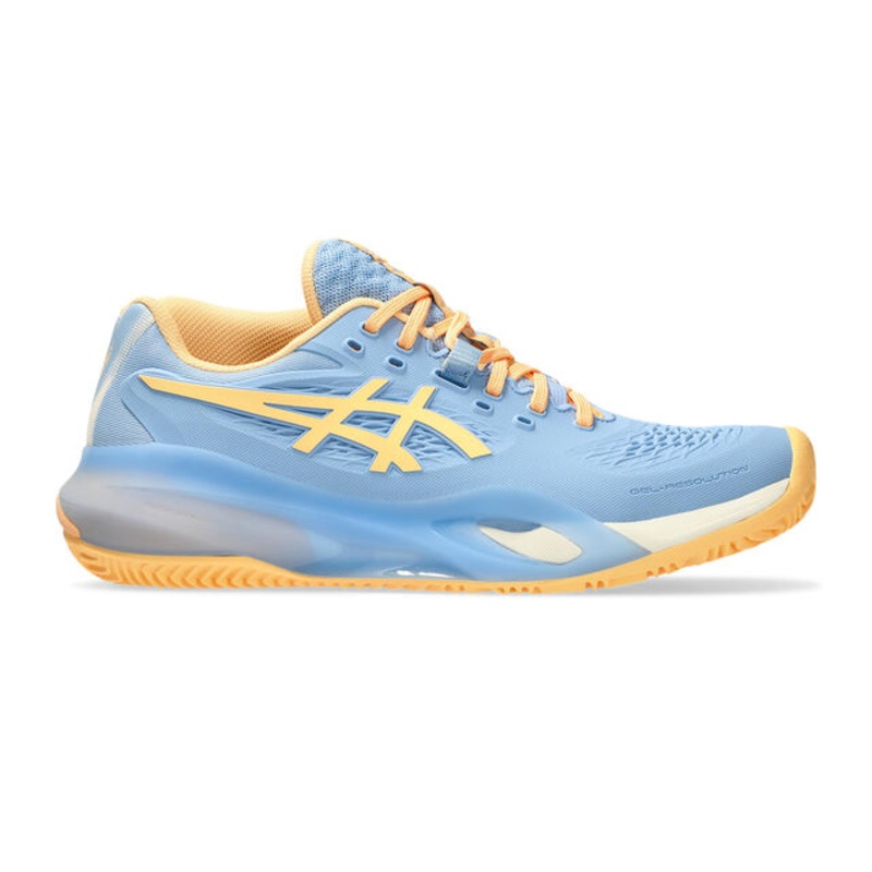 Gel-Resolution X Padel Shoe Women - Blue Grey, Orange