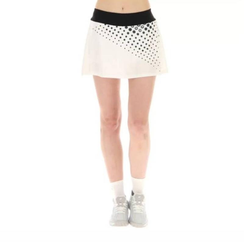 Lotto Women's Top IV Skirt (Bright White/Black)