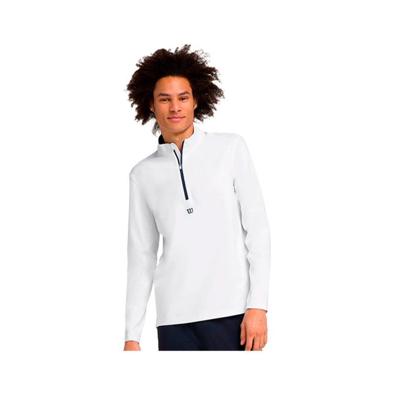 Sudadera Wilson Elevate Performance Blanco 2025