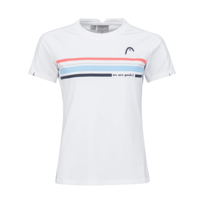 T-shirt Head Padel Tech Blanc Femme