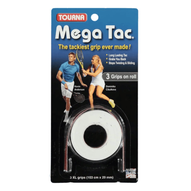 Tourna Mega Tack 3-pack|Black|White