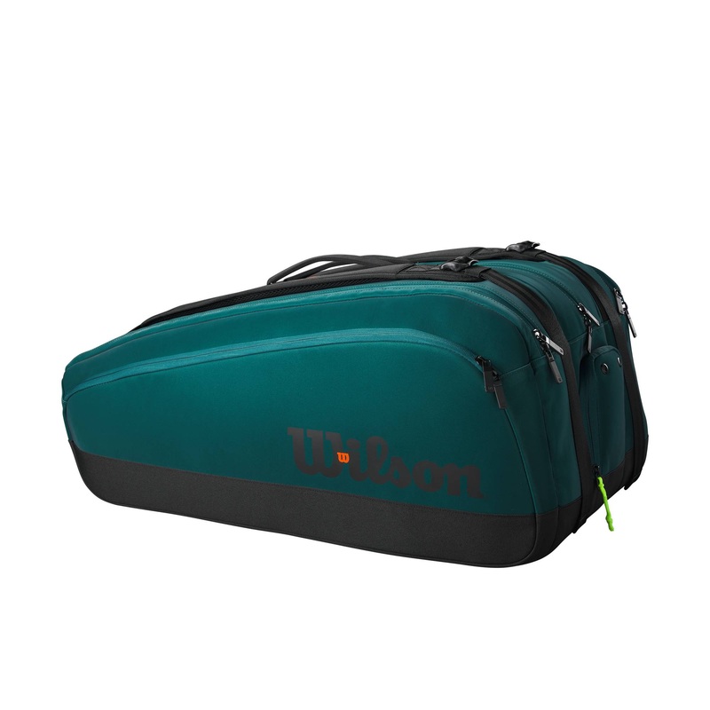Wilson Blade V9 Super Tour 15 Pack Racquet Bag (Green)