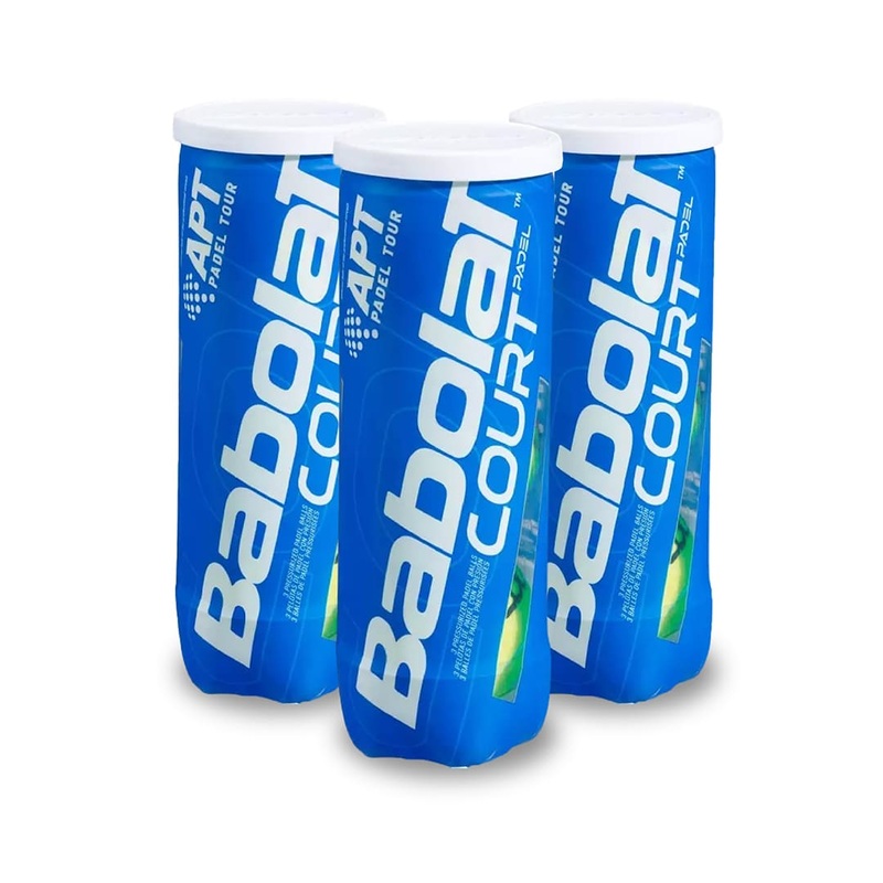 Babolat Court APT Padel Ball - 3 Pack Bundle (3xCans)