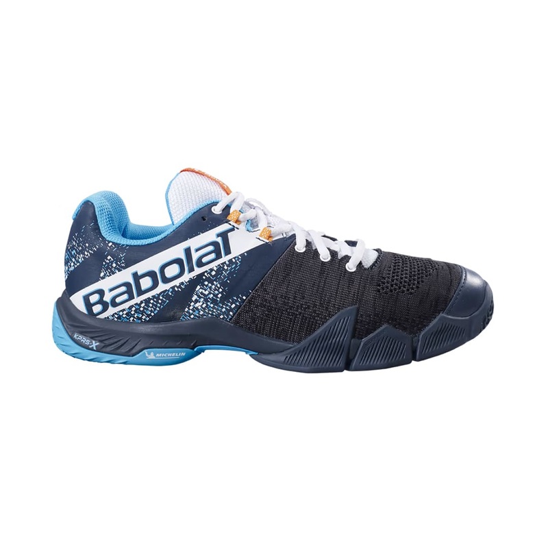 Babolat Movea Mens Shoe 2023|GREY / SCUBA BLUE|41|42|43|44|45|46