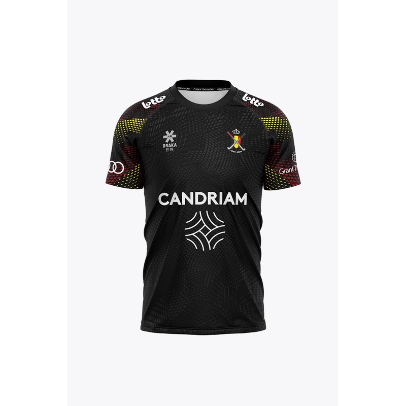 Official Belgium Men Training Tee | Black