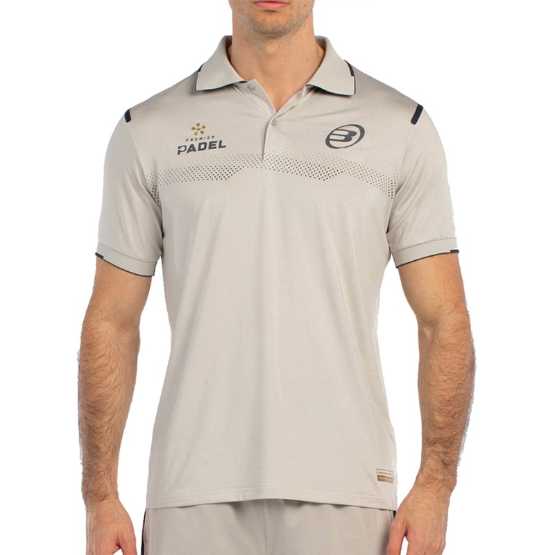 Bullpadel Bramo Polo Shirt Stone Vigore