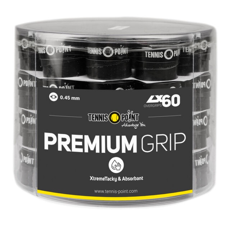Premium Grip 60 Pack-Black
