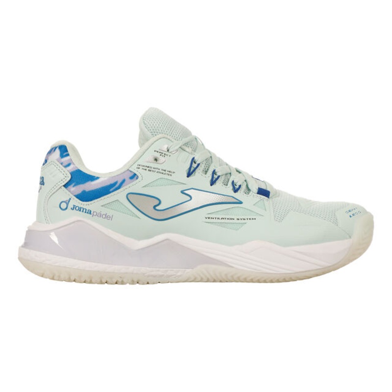 Spin Padel Shoe Women - Light Blue, Lilac