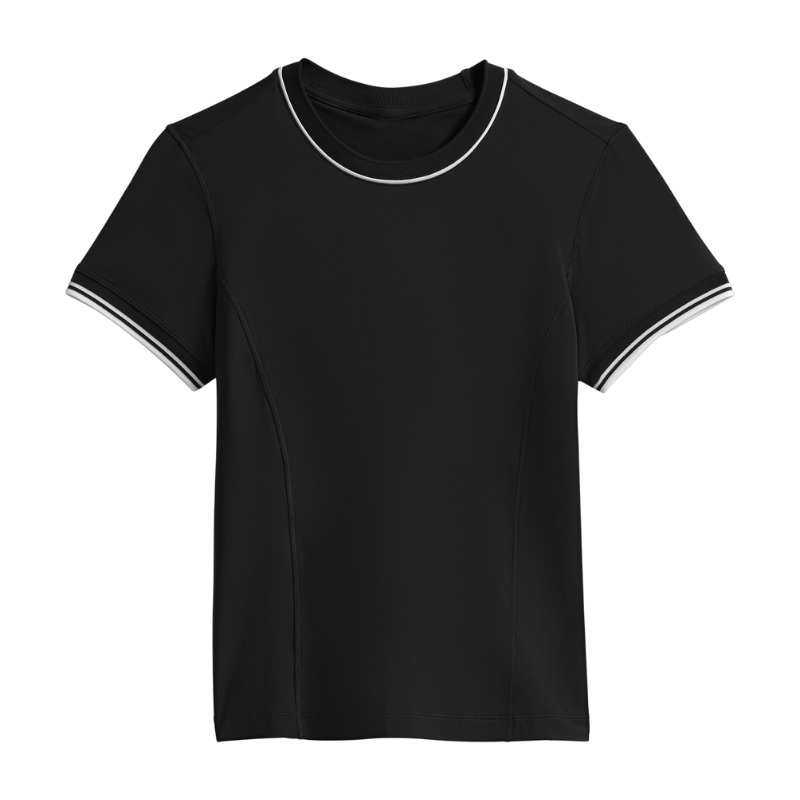 T-shirt Wilson Team Seamless Tee Noir Femme