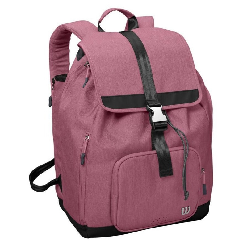 Wilson Women's Foldover Backpack Racquet Bag (Pink)