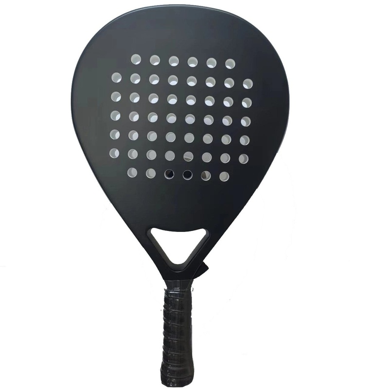 Beach Padel Racquet Fiberglass Matte Surface Tennis Racket